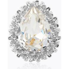 Kristall Ringar Caroline Svedbom Classic Gemma Ring Crystal Gold Rhodium