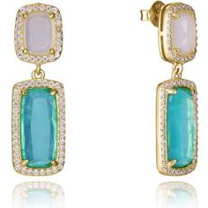 Turkis Øreringe Viceroy Kvinders Øreringe Turquoise 2305E100-59
