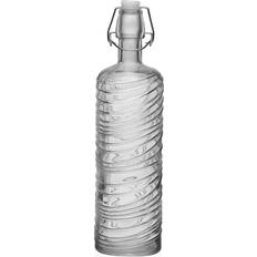 Aluminium - Transparent Vattenflaskor Versa Transparent 1L Glas Aluminium Lock Vattenflaska