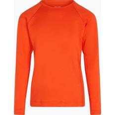 Orange Underställ Icebreaker Merino 200 Oasis Long Sleeve Crew Thermal Top - Fervid