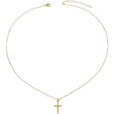 Shein 1pc Elegant Fashion Cross Pendant Necklace