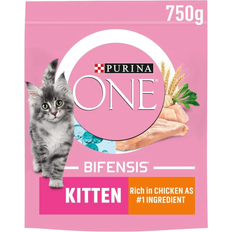Purina kitten Purina ONE Kitten Chicken Dry Cat Food 0.75kg