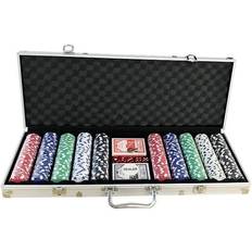 Pokerset 500 marker Pokerset Med 500 Marker Och Aluminiumväska