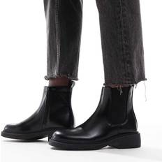 Boots New Look Square Toe Chelsea Ankle Boots - Black