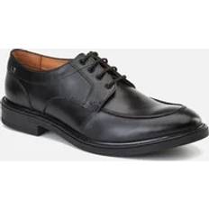Adult Oxford Base London Surrey Leather Brogues Shoes - Black