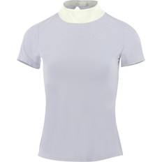 Equestrian Polo Shirts EquiThème Competition Polo Shirt London - Violet