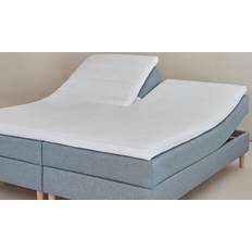 CPHLiving Percale Split Underlakan Vit (200x180cm)