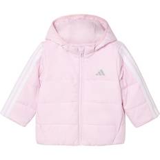 Adidas Rosa Ytterkläder adidas Performance Vadderad Jacka - Clear Pink/Vit