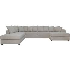 Carryhome i beige Soffa 6-sits