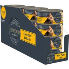 Encore Cats - Dry Food Pets Encore Adult Wet Cat Food Chicken Breast 16 x 70g