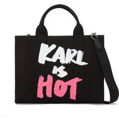 Väskor Karl Lagerfeld Shoppingväska K RSG Is Hot Sq MD Tote - Svart