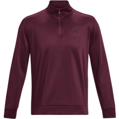 Under Armour Fleece Men's ¼ Zip - Dark Maroon/Black