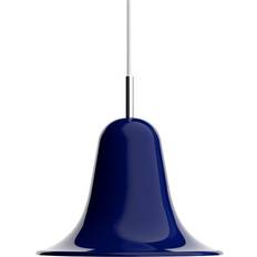 Verner panton lampa Verpan Pantop Pendel Hängande Lampa Night Blue Ø23 cm H22 cm Pendellampa
