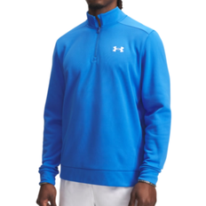 Under Armour Återvunna material Tröjor Under Armour Fleece 1/4 Zip Long Sleeve Men - Blue