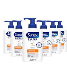 Sanex Skin Cleansing Sanex Expert Sensitive Hand Wash 250ml x 6 6-pack