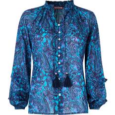 Paisley Blouses Joe Browns Boho Paisley Printed Top - Blue