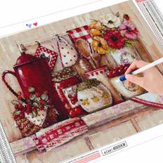 Arts & Crafts Fiyo 5D Diamond Flower Fruit Full Square Drill