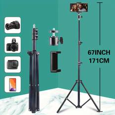 Travel Essential Tripod With Extendable Selfie Stick