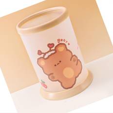 Transparent Desktop Organizers Goolrc Folding Pen Holder Cute Cartoon Round