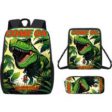Leopard Backpacks PlayMc New Style Cartoon Dinosaur Backpack - High Value