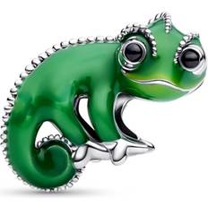Pandora Green Charms & Pendants Pandora Tangled Pascal Colour Changing Charm - Enamel/Sterling Silver/Man-Made Crystal/Green