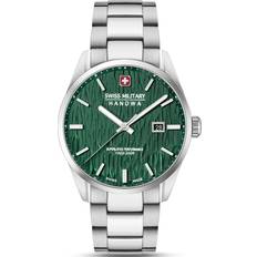 Swiss Military Hanowa Watches Swiss Military Hanowa Mens Watch Silver Fir 42mm 10atm