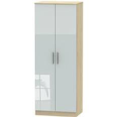 Furniture Ready Assembled 2 U Trent Door Grey Wardrobe
