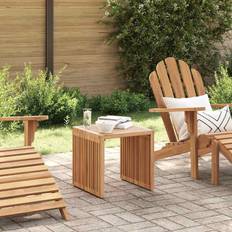 Teak Outdoor Side Tables Norden Home Garden Manual Brown 90 x 50 x 36 cm Outdoor Side Table