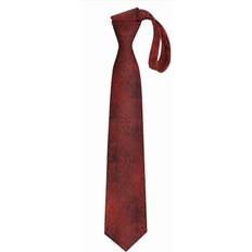 Paisley Ties BearLad Men's Tie Printed Skinny Tie Fashion Cool Necktie - Red On Red Paisley