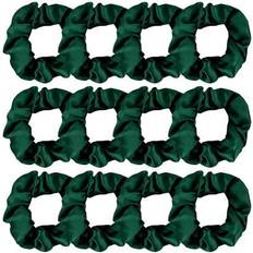 Scrunchies Hair Ties Shein Silky Satin Scrunchies 12 6pcs Black Brown