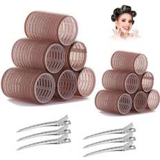Hair Rollers Shein 18pcs Large Size Hair Rollers Set