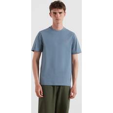 Danny Regular Fit Organic Cotton T-Shirt - Chalk Blue