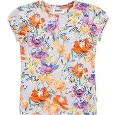 Blommiga T-shirts Barnkläder Molo Rimona Kortärmade T-shirt - Multi