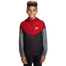 Nike Röda Jackor Nike Sportswear Windrunner Repel Jacket University - Red