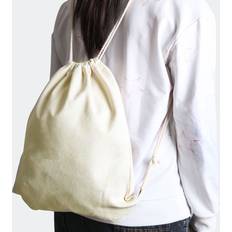 Beige Gymnastikpåsar Temu Canvas Drawstring Backpack For Outdoor Sport Riding Hiking