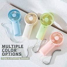 Fans Shein Mini Hand-Held Fan With Wrist Strap