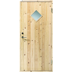 Døre Swedoor Udhusdør Højre Fyr Med Glas 948x2050x92 mm Yderdør Klart glas (x)