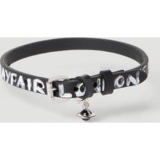 Vivienne Westwood Halskæder Vivienne Westwood Orb Vedhæng Læder Choker Halskæde - Sort