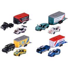 Majorette Biler Majorette Racing Deluxe Trailer 4-Sort 8502003001