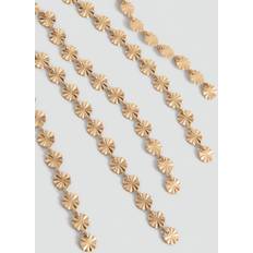 Mango Long Triple Necklace Gold Teen - Gold