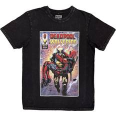 Comics Unisex Adult Deadpool Wolverine Stone Wash T-Shirt XL