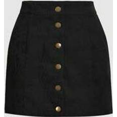 Shein Skirts Shein Button Front Corduroy Skirt