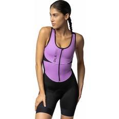 Dame - Ventilerende Jumpsuits & Overalls Ale Color Block Sleeveless Unitard Cykelheldragt Damer - Sort