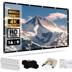 120 Foldable Portable Projector Screen