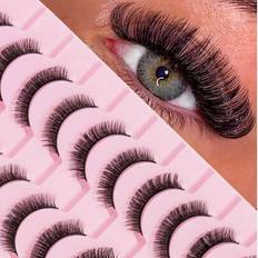 Shein Russian Strip Lashes Faux Mink Big Curl - Natural