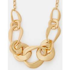 Chunky gold necklace Accessorize Chunky Link Necklace Metallics - Gold