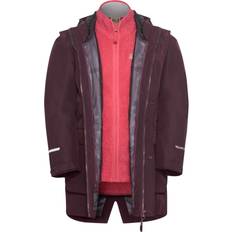 Orange Regnjakker Jack Wolfskin Kid's 3in1 Canvey 3 in1 Jakke - Brun