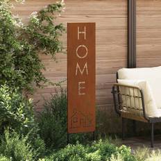 Steel Screenings vidaXL Garden Privacy Screen Rusty 32 x 140 cm