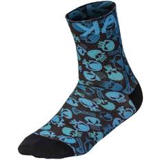 Green Fire Socks - Bluebird/Moroccan Blue