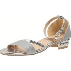 Heels & Pumps Temu Casual Women's High-heeled Shoes With Square Heels - Golden
